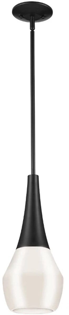 Kichler LED Hanglamp Deela | 1X E27 Max 60W | Black