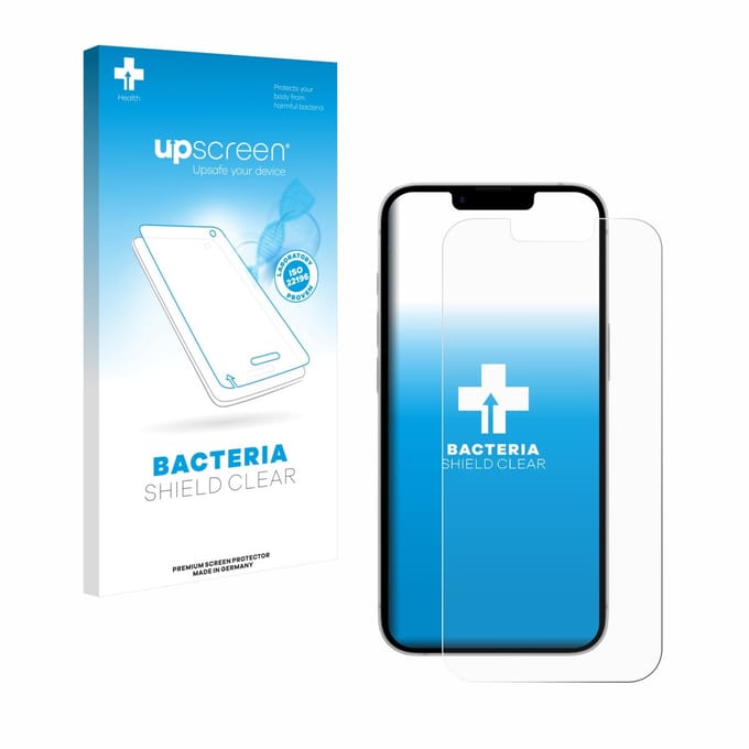 upscreen - Screenprotector voor Apple iPhone 17e - Folie Beschermfolie transparant antibacterieel