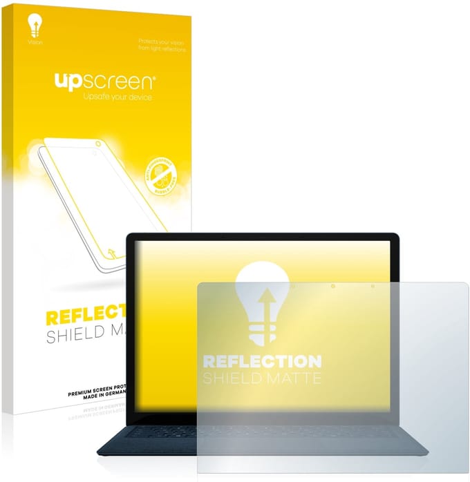 upscreen - Screenprotector voor Microsoft Surface Laptop 3 13.5" - Folie Beschermfolie anti glare matte