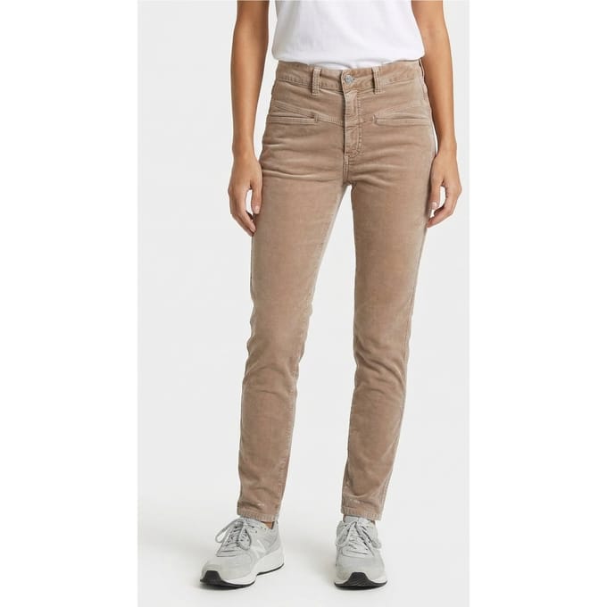 Closed Pedal Pusher Pants Tullamore Brown Größe: W27L32 | Skinny Pants Outlet | Damen | Braun