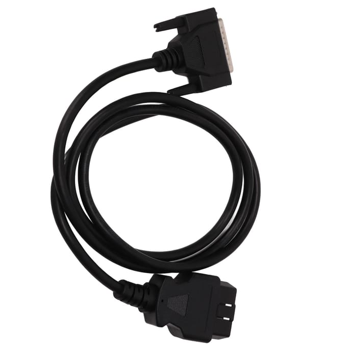 12V OBD2 Scannerkabel 05?0012 OBDII Codelezer Diagnostisch Scan Tool Stekker Kabel black
