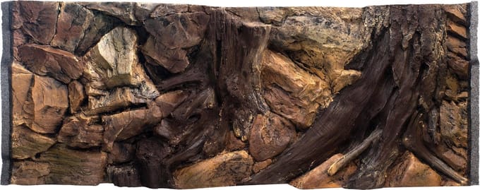 Ceramicnature Achterwand Aquarium Root 96,5 Cm Polyester Bruin