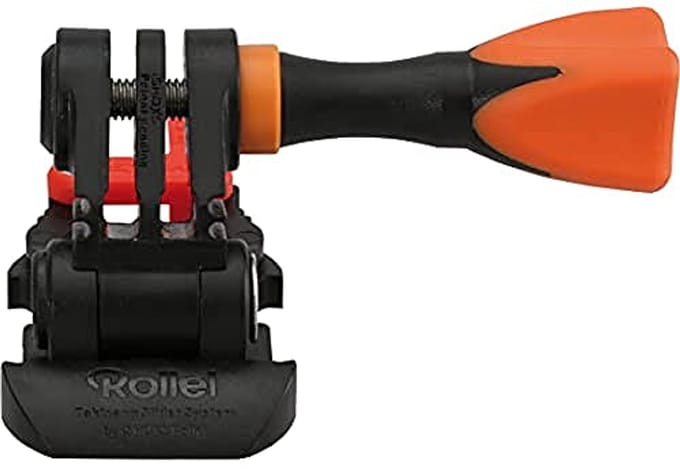 Flexibele Actioncam Houder - Zwart & Oranje