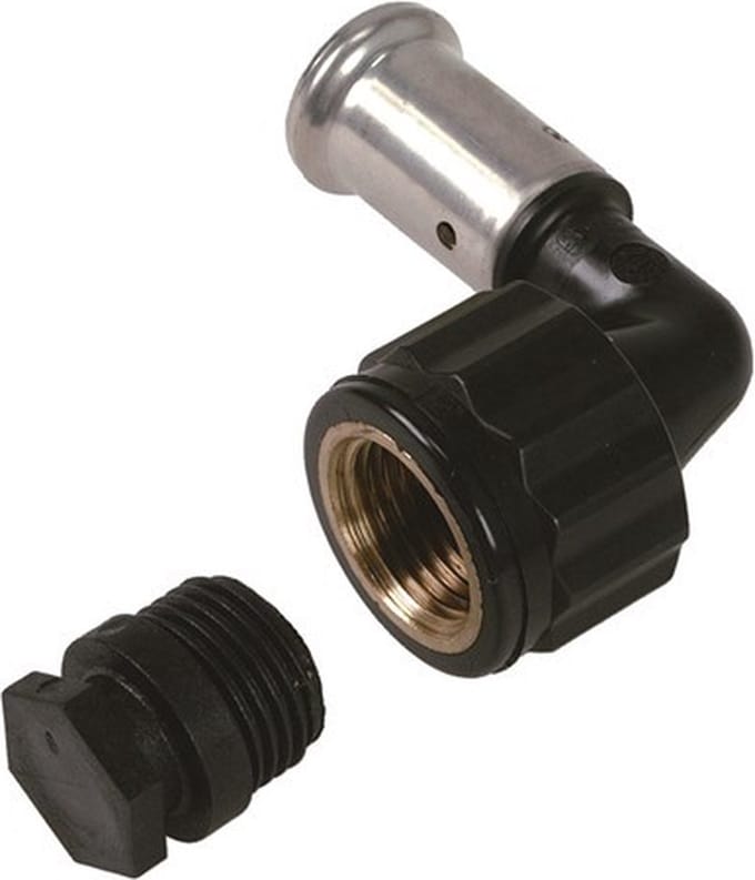Henco schroefbocht 6pk pers/bidr 20x1/2
