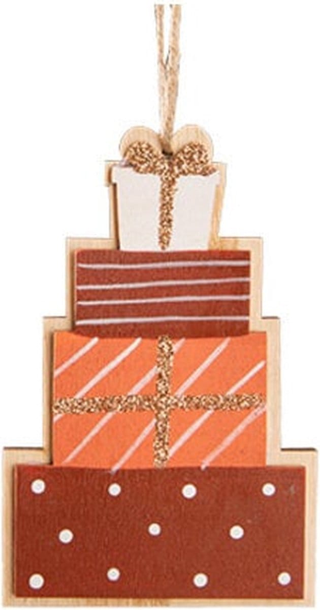 Hanger cadeautjes - 6,5x1H30cm - hout
