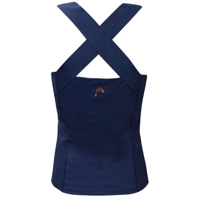 Head Tennis Dames Navy Tank Top