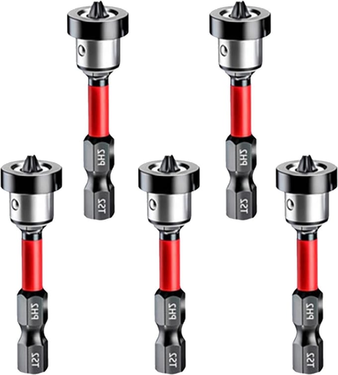 5 Stuk PH2 Gipsplaten Bits - Magnetische Schroevendraaierbits voor Gipsplaat - Ideaal voor Klussen en Verbouwingen