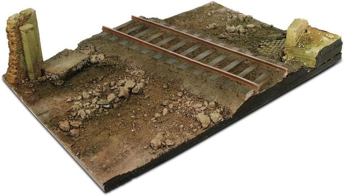 Modelbouwaccessoires in kleur voor diorama's en militaire voertuigen