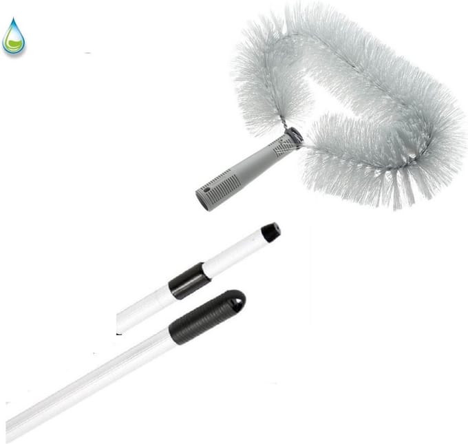 Ragebol Driehoek met telescoopsteel -  2 meter Plumeau - Uitschuifbaar