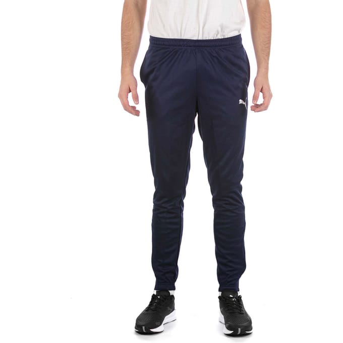 Heren Puma Team Rise Training Poly Broek in marine