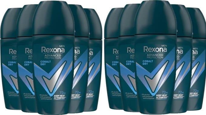 Rexona Deo Roller Cobalt Dry - 10 x 50 ml