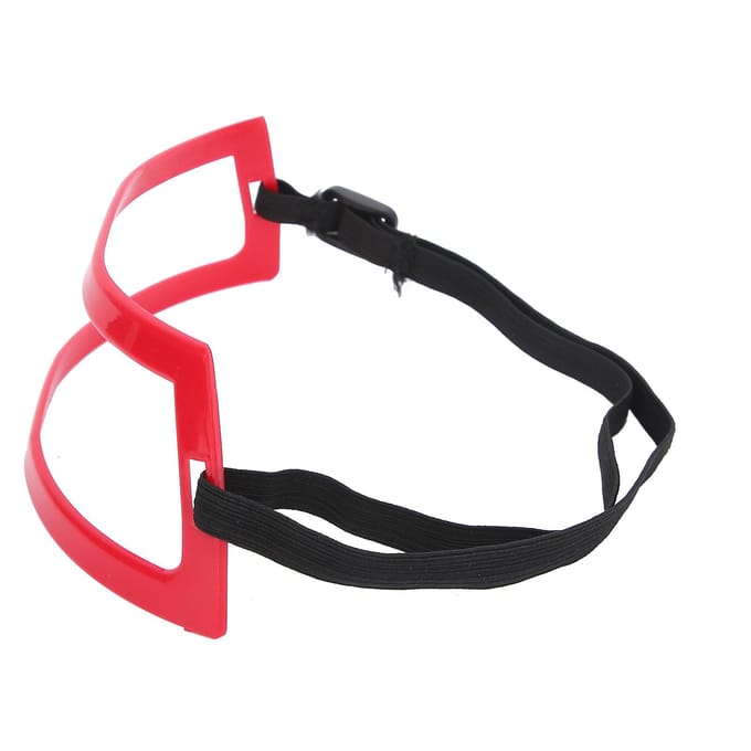 Mannen Neklijn Scheersjabloon Nek Haar Trimmen Styling Rood Haarlijn Vormgevingsgids Gereedschap black
