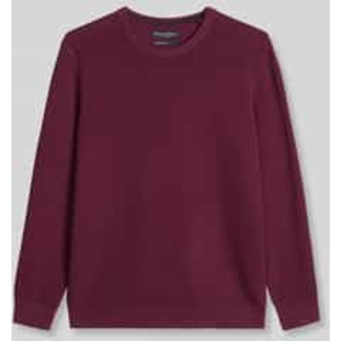 regular fit pullover van puur katoen