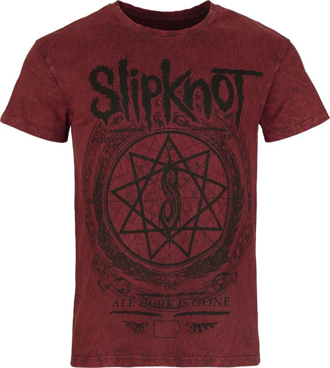 Slipknot Blurry Unisex T-shirt - rood - L