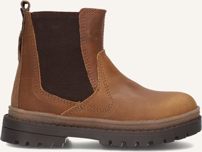 Ton & Ton Mikkel Boots Jongens - Cognac - Maat 23