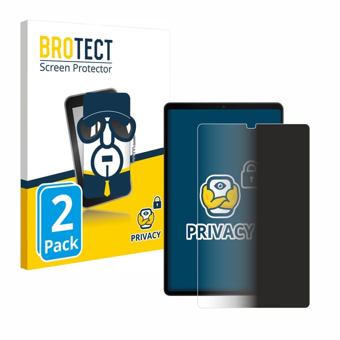 BROTECT - privacy screenprotector voor Lenovo Legion Tab Gen 3 - Folie Beschermfolie Blauwlichtfilter 2 Stuks