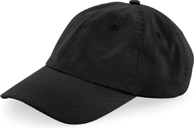 Senvi Low Profile 6 Panel Dad Cap - Kleur Zwart