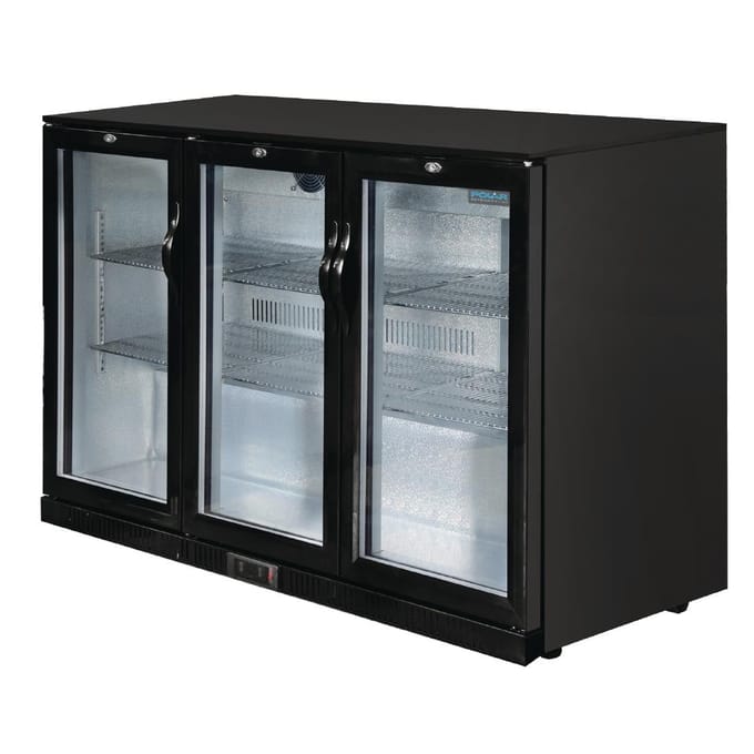 Polar G Serie backbar koeler met scharnierende deuren 330L