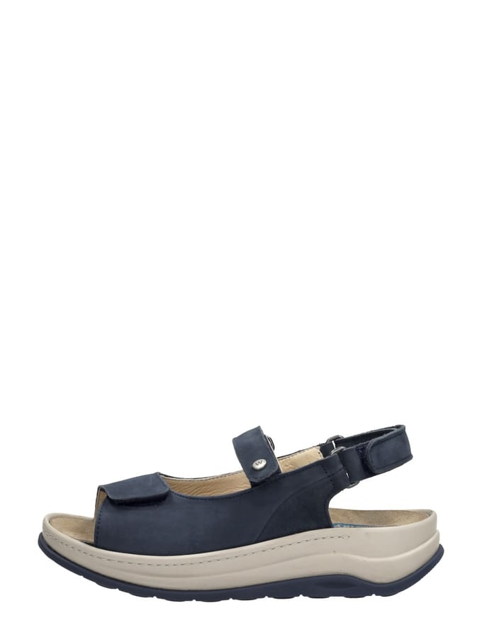 Dames Sandalen Wolky Adura Timber Denim Blauw - Maat 41