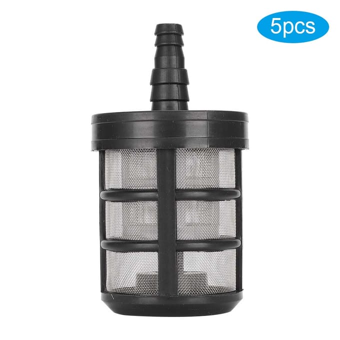 5 Pièces Acier Inoxydable Double Couche Jardin Pompe à Eau Crépine Filtre Maille Accessoires Pulvérisateur