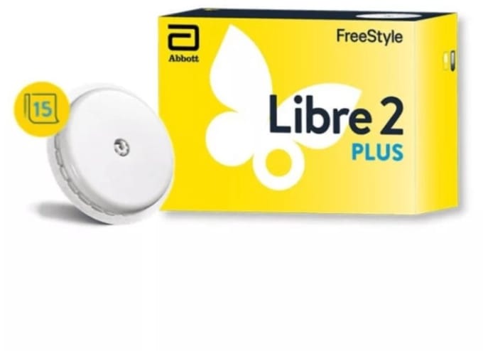 Freestyle Libre 2 PLUS Sensor – Glucosemeter Zonder Prikken – 15 Dagen – 1 Sensor