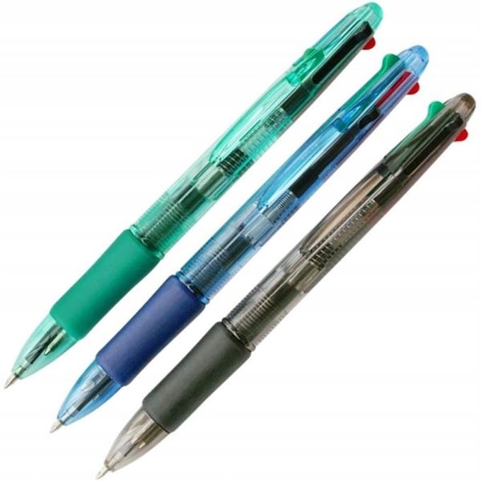 Titanum 4-in-1 Multifunctionele Pen 0,7 mm