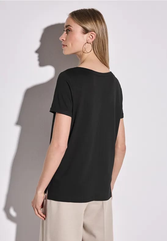 Shirt met print aan de voorkant