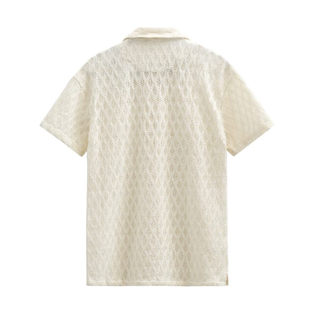 Chemise van kant Anerkjendt Leander Ao