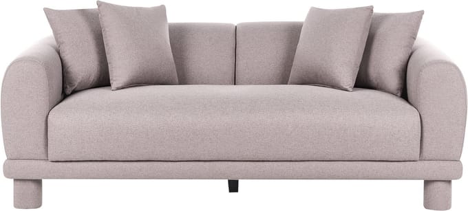 PORI - Driezitsbank - Taupe - Polyester