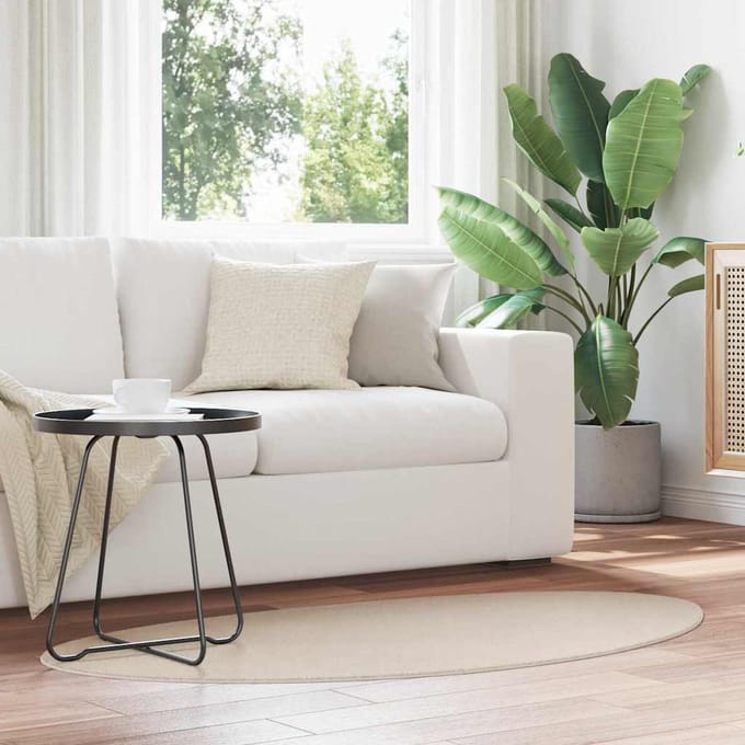vidaXL - Tapijt - HUARTE - Beige - 80 - x - 150 - cm - Polyester