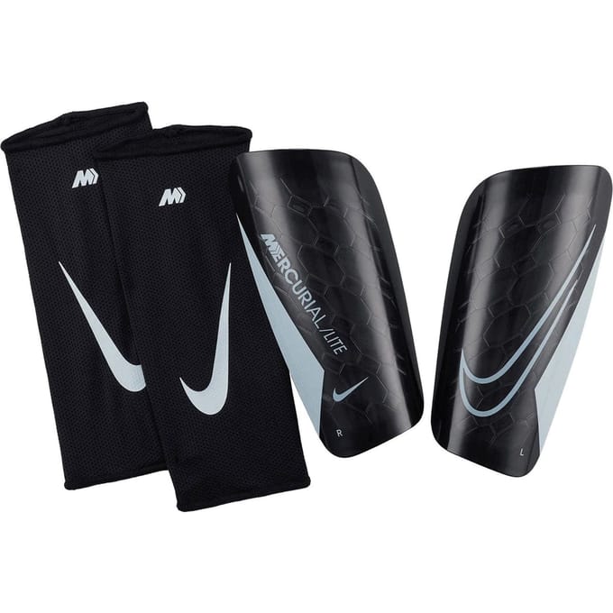 Nike Mercurial Lite Scheenbeschermer - Zwart | Maat: L