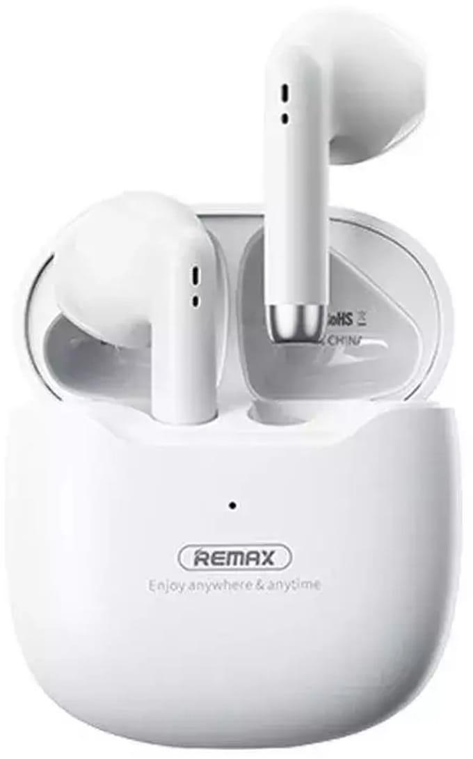 Remax TWS-19 - Bluetooth Oordopjes - Marshmallow Series - Wit