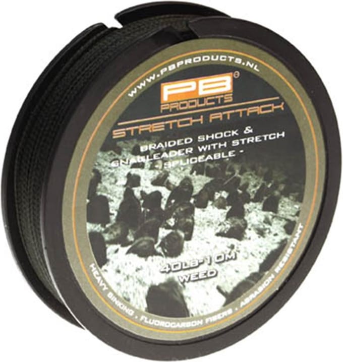PB Products - Stretch Attack - Voorslag Leader 40 lb - 10 meter - Weed