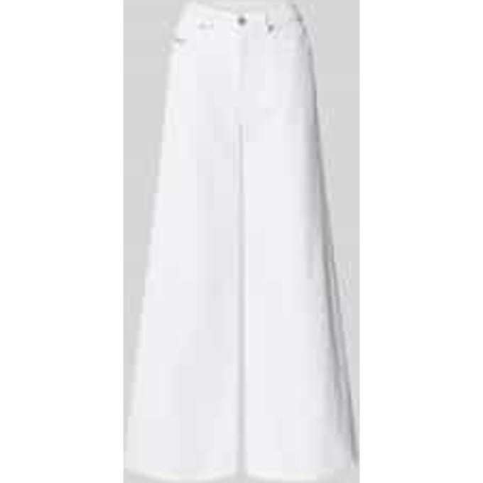 relaxed fit jeans van katoenmix