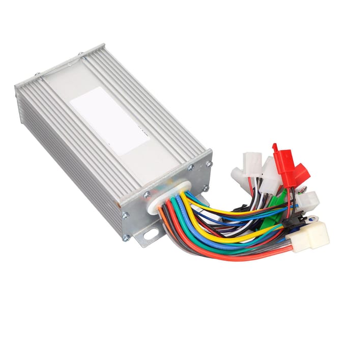 Contrôleur de moteur CC sans balais 12 tubes pour vélo électrique 48 V/60 V 500 W, double mode white