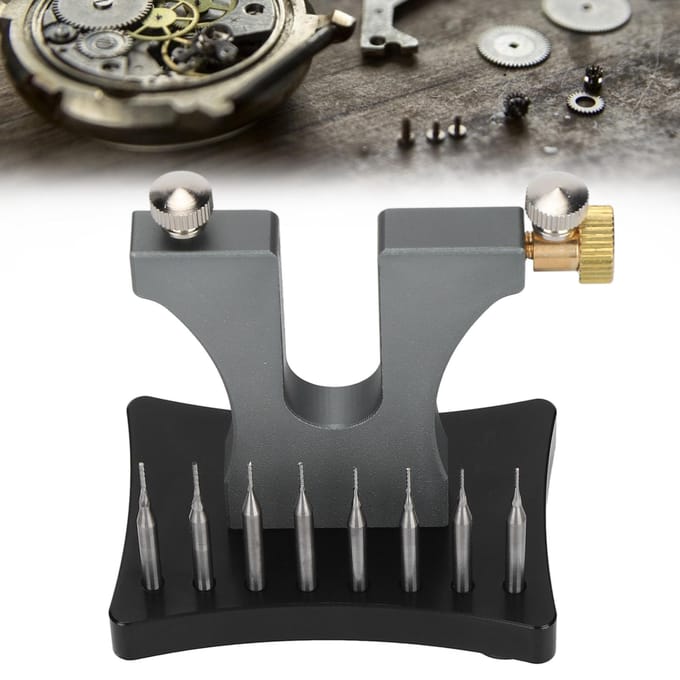 Beschadigde Schroefverwijderaar Horlogeuurwerk Schroef Verwijdergereedschap Horloge Reparatie Accessoire gray