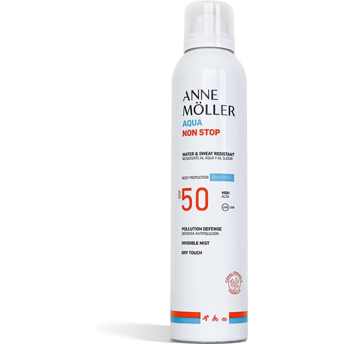 Aqua Non Stop Water- En Zweetbestendige Bodyspray Spf50 200 ml