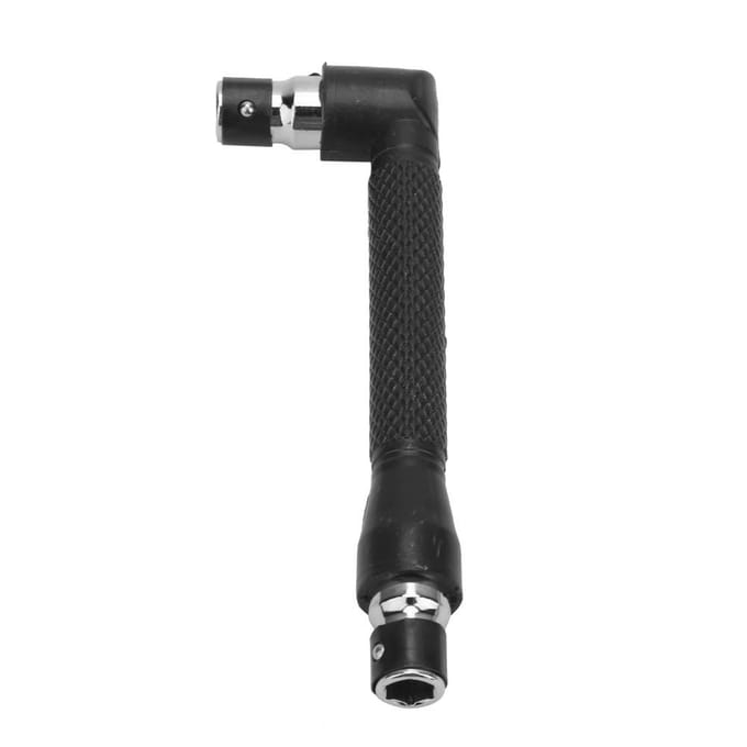 14 Mini Type L Double Tête Acier Galvanisé Embout de Tournevis Douille Clé Outil black