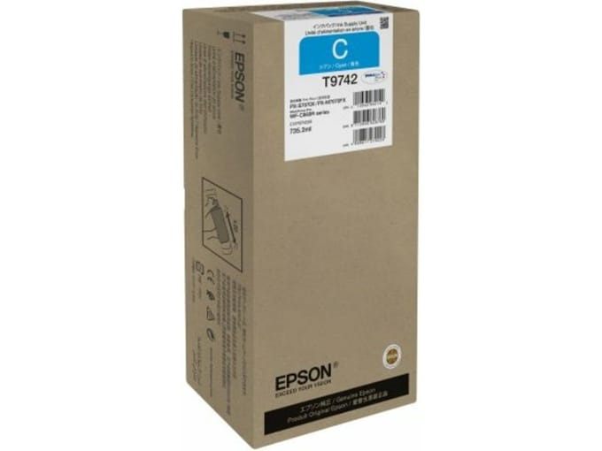 Epson T9742 inktcartridge cyaan extra hoge capaciteit (origineel)