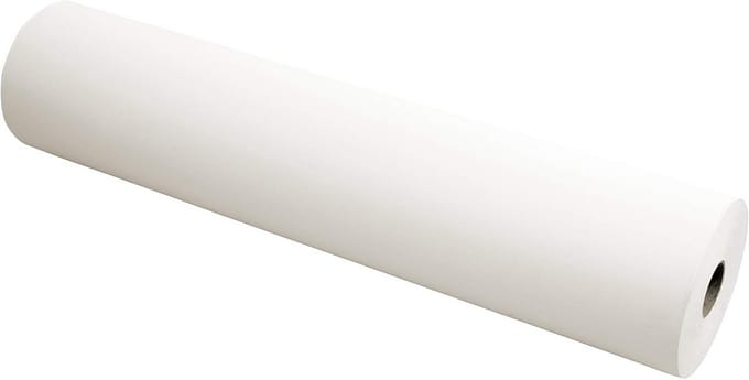 Grote rol Kraftpapier 1,10m Breed - 35kg - Wit Verpakkingspapier
