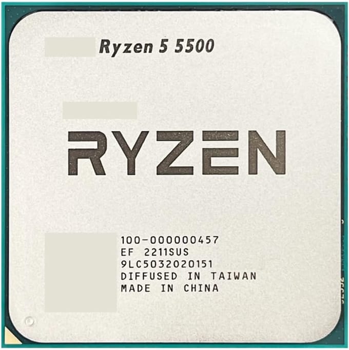 Processor R5 - CPU 6 Core - Computer Upgrade - 7NM Proces - AM4 Socket