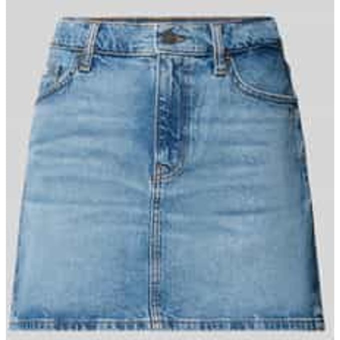 jeansrok met steekzakken