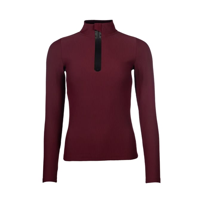 Damespolo met lange mouwen Lauria Garrelli Livigno Ribbed