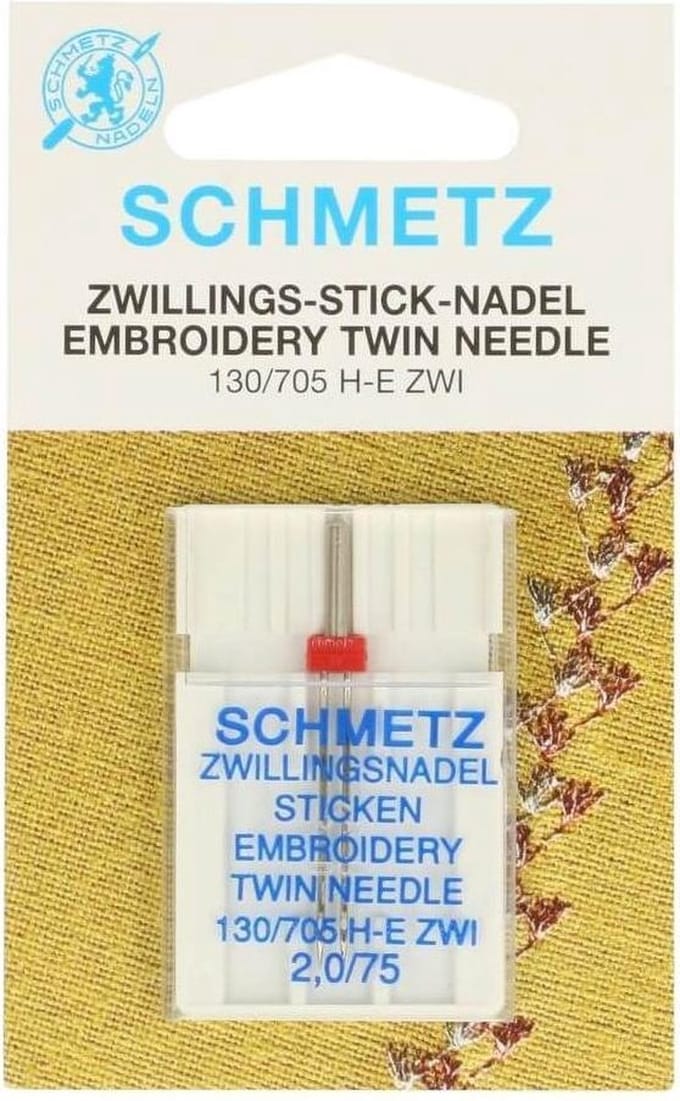 Schmetz Embroidery Twin
