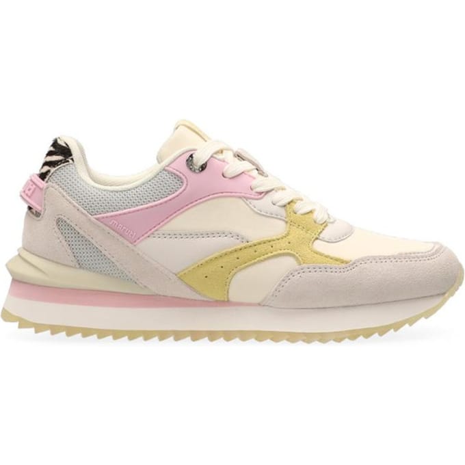 Maruti - Dawn Sneakers Geel - White - Yellow - Pink - Zebra - 36