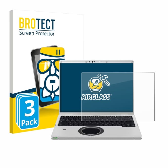 Screenprotector 3 Stuks voor Panasonic CF-FV3 Beschermglas transparant