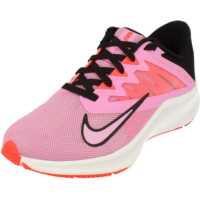 Nike Dames Quest 3 Roze Sneakers