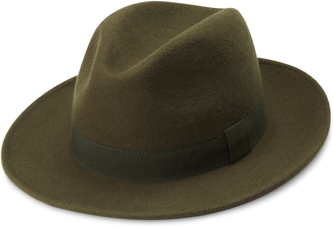 Alessandria Fido Fedora van Groene Wol