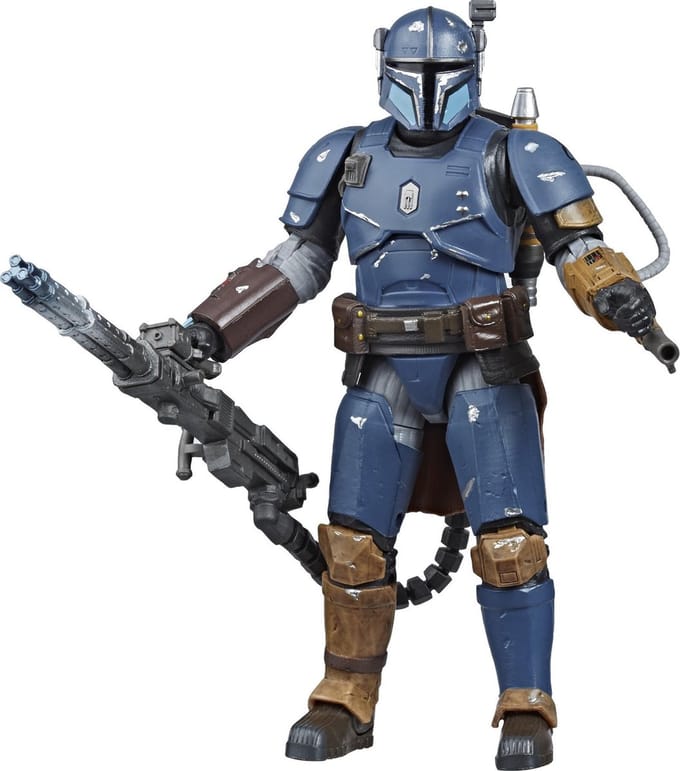 STAR WARS - Heavy Infantry Mandalorian - Figure Black Series Deluxe