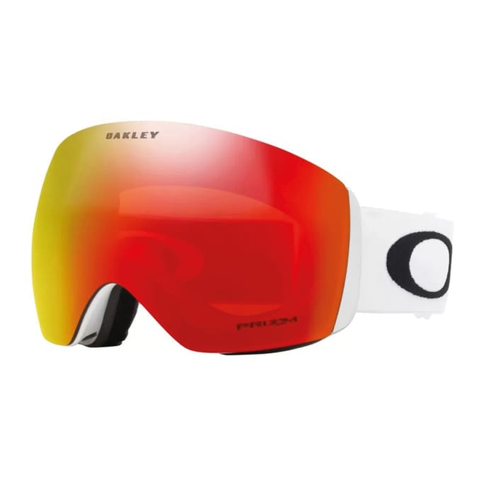 Oakley FLIGHT DECK L - Skibril - MATTE WHITE - PRIZM SNOW TORCH IRIDIUM